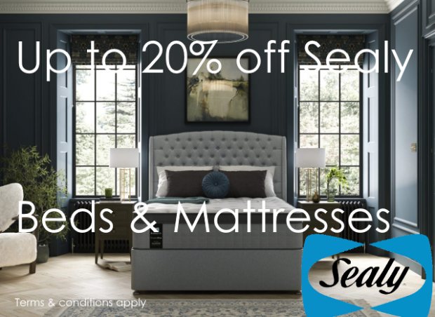 Save up to 20% off Sealy 
