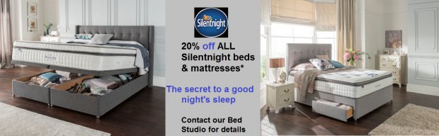 20% off ALL Silentnight beds and mattresses 