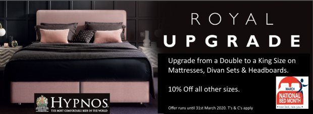 Huge savings across leading bed &amp; mattress brands throughout March