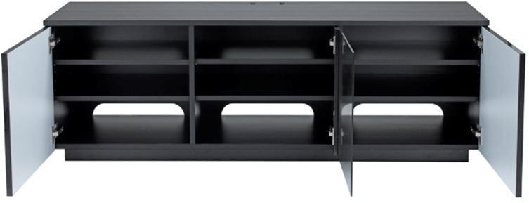 Uk Cf City Scape London Black Flat Pack Tv Media Unit Tv