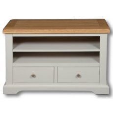 Real Wood Rio Painted 2 Drawer TV Unit