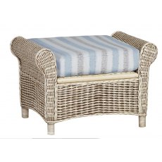 The Cane Industries Sarrola Footstool With Storage