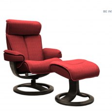 G Plan Bergen Manual Recliner Chair & Stool