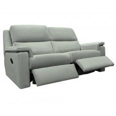 G Plan Harper Large Double Recliner Sofa With Headrest & Lumbar