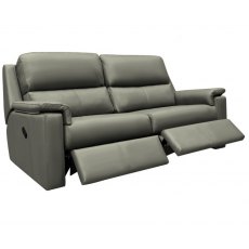 G Plan Harper Large Double Recliner Sofa With Headrest & Lumbar