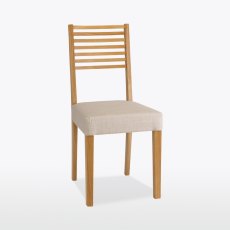 TCH Furniture Windsor ladder Back Dining Chair (Leather Seat)