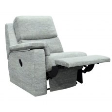 G Plan Harper Small Pwr Reclining End Unit with Headrest & Lumber