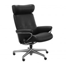 Stressless Berlin Recliner Office Chair With Adjustable Headrest