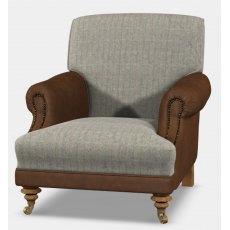 Tetrad Taransay Harris Tweed Gents Chair (Fabric & Leather)
