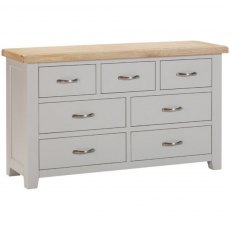 Devonshire Wiltshire Painted 3 Over 4 Drawer Chest