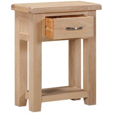 Devonshire Wiltshire Oak Small Console Table