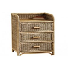The Cane Industries Accessories 3 Drawer Chest