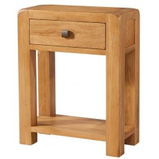 Devonshire Avon Oak 1 Drawer Console Table