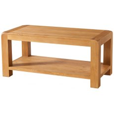 Devonshire Avon Oak Coffee Table With Shelf