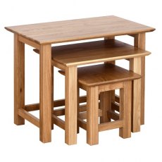 Devonshire New Oak Small Nest Of Tables