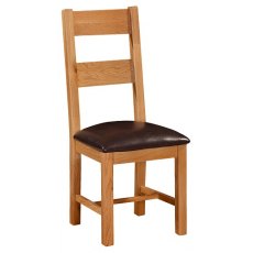 Devonshire Somerset Oak Ladder Back Chair