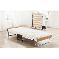 Jay-Be J-Bed Folding Bed With Pocket Sprung Anti-Allergy Mattress, Single