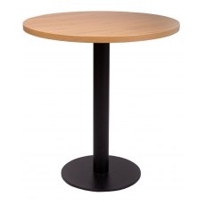 Hafren Contract Forza Small Round Base With  LaminateTable Top