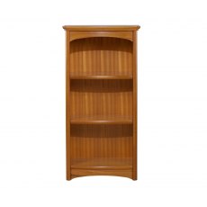 Nathan Classic Teak Low Single Bookcase