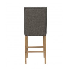 Hafren Collection Button Back Stool with Studs