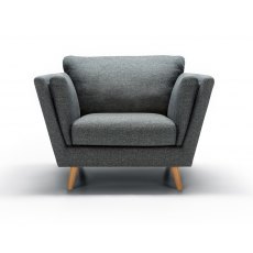 Sits Nova Leather Wide Armchair Standard Comfort