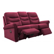 G Plan Holmes 3 Seater Double Manual Reclining Sofa