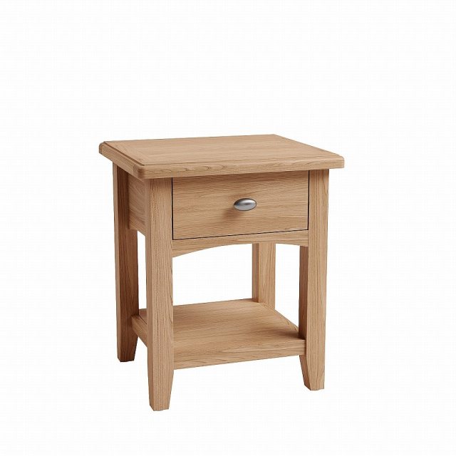 Hafren Collection Hafren Collection KGAO Dining 1 Drawer Lamp Table