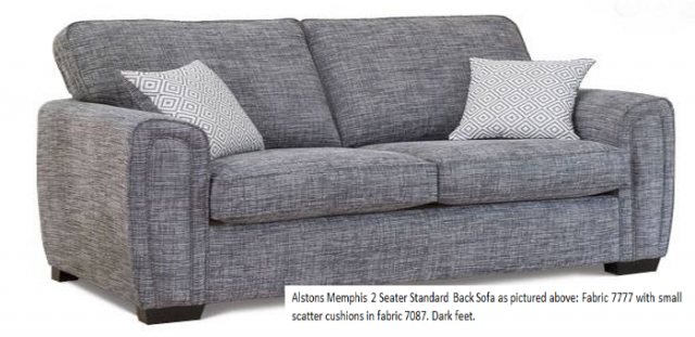 Alstons Alstons Memphis 2 Seater Sofa (Standard Back)