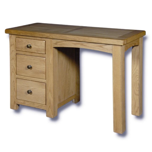 Real Wood Real Wood Manhattan 3 Drawer Dressing Table