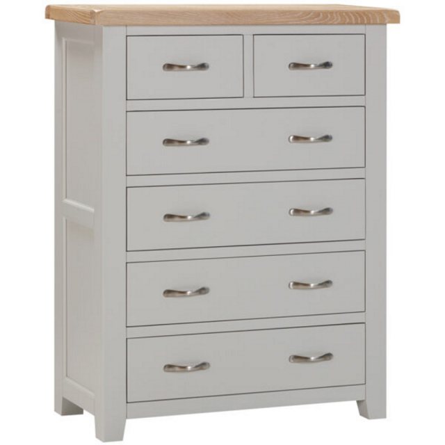 Devonshire Living Devonshire Wiltshire Painted 2 Over 4 Drawer Chest