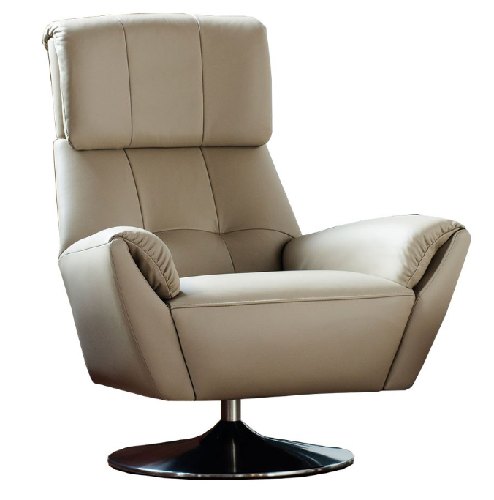 Parker Knoll Parker Knoll Evolution Design 1703 Swivel / Rocker Chair With Brushed Chrome Base