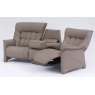 Himolla Himolla Rhine Trapezoidal 3 Seater Manual Recliner With Cumuly Function & Middle Table (4350)