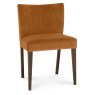 Bentley Designs Bentley Designs Turin Dark Oak Low Back Upholstered Dining Chair