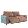 Jay Blades X G Plan Jay Blades X - G Plan Morley Double Power Footrest Split Sofa In Fabric C With Accent Fabric B
