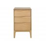 Ercol Ercol Rimini Bedroom Compact 3 Drawer Bedside Cabinet