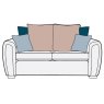 Alstons Alstons Memphis 3 Seater Sofa Bed (Pillow Back)