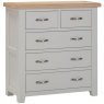 Devonshire Living Devonshire Wiltshire Painted 2 Over 3 Drawer Chest