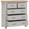 Devonshire Living Devonshire Wiltshire Painted 2 Over 3 Drawer Chest