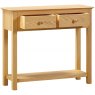 Devonshire Living Devonshire Moreton console Table With Two Drawers