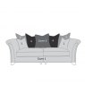 Buoyant Upholstery Buoyant Upholstery Vesper 4 Seater Pillow Back Sofa