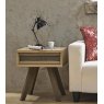 Bentley Designs Bentley Designs Cadell Aged Oak Lamp Table With Drawer