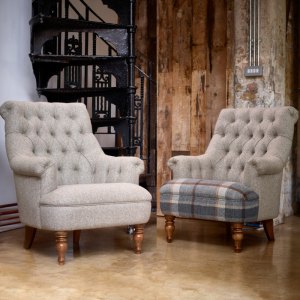 Wood Brothers Armchairs