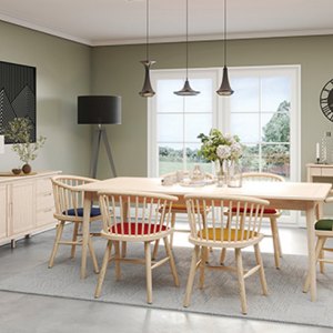 Devonshire Bergen Oak Living & Dining
