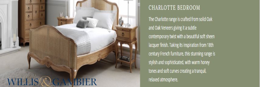 Willis & Gambier Charlotte Bedroom