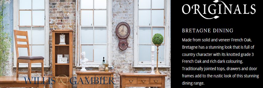 Willis & Gambier Bretagne Living & Dining