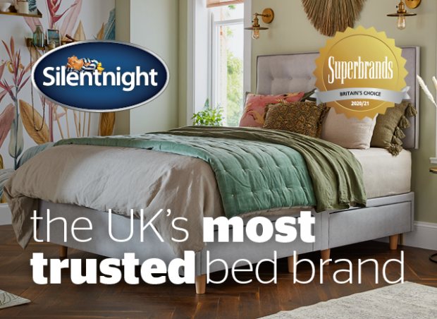 Silentnight beds voted a Superbrand, for the best night's sleep