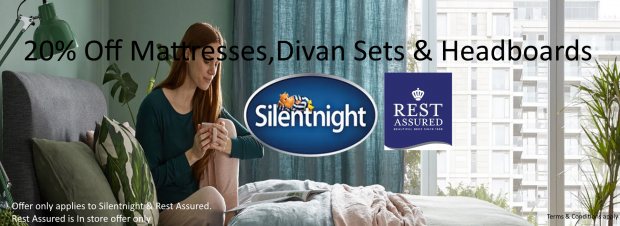 Save 20% off Silentnight and Rest Assured