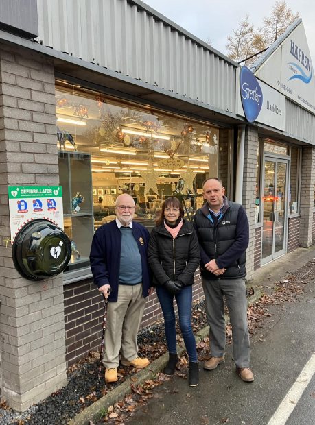 Defibrillator in Hafren Furnishers