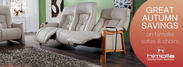 25% off selected Himolla recliner & sofa ranges*