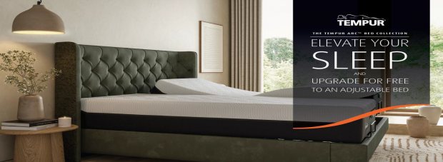 Upgrade to a Tempur adjustable bed for free